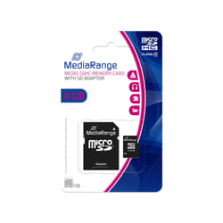 MediaRange 8GB microSDHC Classe 10