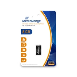 MediaRange MR920 unità flash USB 8GB USB tipo A 2.0 Nero