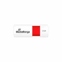 MediaRange MR970 unità flash USB 4 GB USB tipo A 2.0 Rosso, Bianco - Vista aggiuntiva 4
