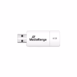 MediaRange MR971 unità flash USB 8 GB USB tipo A 2.0 Blu, Bianco - Vista aggiuntiva 4