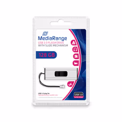 MediaRange MR918 unità flash USB 128 GB USB Type-A / Micro-USB 3.2 Gen 1 (3.1 Gen 1) Nero, Argento - Vista aggiuntiva 5