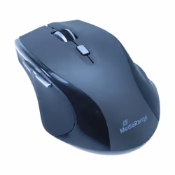 MediaRange MROS104-FR tastiera Mouse incluso Ufficio RF Wireless AZERTY Francese Nero, Grigio - Vista aggiuntiva 2