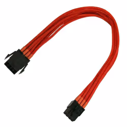 Nanoxia 900300022, 0,3 m, PCI-E (8-pin), PCI-E (8-pin), Rosso