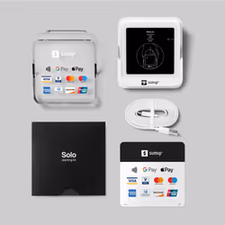 SumUp SOLO lettore di card readers Interno/esterno Wi-Fi + 3G Bianco - Vista aggiuntiva 5