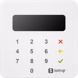 SumUp Air lettore di card readers Interno/esterno Bluetooth Bianco - Vista aggiuntiva 5
