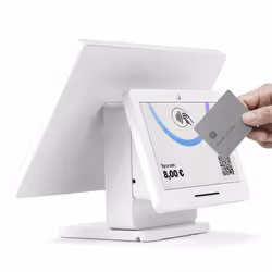 SumUp POS Lite 2.0 2 GHz Tutto in uno 33,8 cm (13.3") 1920 x 1080 Pixel Bianco - Vista aggiuntiva 2