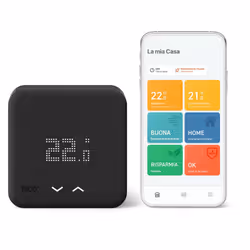 Kit di Base - Termostato Intelligente cablato V3+ black edition tado° è l’Assistente Climatico che assicura un clima domestic ...
