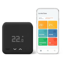 Kit Base, Termostato Intelligente Cablato V3+, Termostato digitale per caldaia, Cronotermostato, Termostato intelligente, compatibile con Alexa, Siri