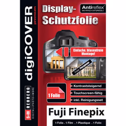 DigiCover N3664, Trasparente, Fujifilm, X-A1, Protezione per schermo antiriflesso, Scratch resistant, 1 pz