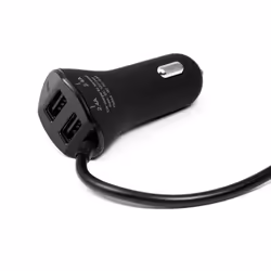 Technaxx Family Car Charger TE14 Smartphone Nero Accendisigari Auto - Vista aggiuntiva 4