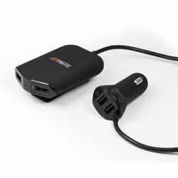 Technaxx Family Car Charger TE14 Smartphone Nero Accendisigari Auto - Vista aggiuntiva 5