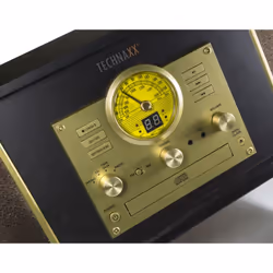 Technaxx TX-103 Giradischi con trasmissione a cinghia Nero, Oro Semiautomatico - Vista aggiuntiva 6