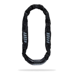 AARON AA-1013-01 antifurto per bicicletta Nero 900 mm Blocco per catena