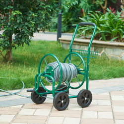 Pro.tec - Carrello Avvolgitubo in Metallo 86 x 44 x 95 cm