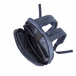 Rivacase 8065 zaino Nero, Blu Poliestere - Vista aggiuntiva 4