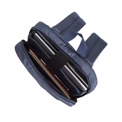 Rivacase 8065 zaino Nero, Blu Poliestere - Vista aggiuntiva 5