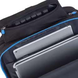 Rivacase 7860 17.3" Zaino Nero, Blu - Vista aggiuntiva 6