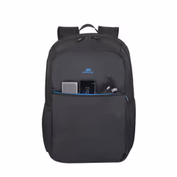Rivacase Regent 8069 17.3" Zaino Nero, Ciano - Vista aggiuntiva 7