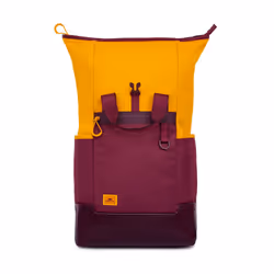 Rivacase Dijon 39,6 cm (15.6") Zaino Arancione, Rosso - Vista aggiuntiva 2