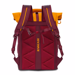 Rivacase Dijon 39,6 cm (15.6") Zaino Arancione, Rosso - Vista aggiuntiva 3