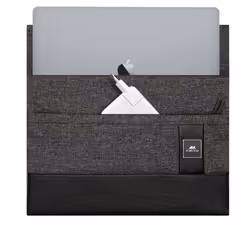 Rivacase 8802 borsa per laptop 13.3" Custodia a tasca Nero, Grigio - Vista aggiuntiva 6