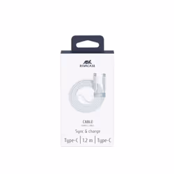 Rivacase PS6005 WT12 cavo USB USB 2.0 2,1 m USB C Bianco - Vista aggiuntiva 4