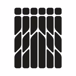 Riesel Design RR-R001, Riflettore posteriore, Nero
