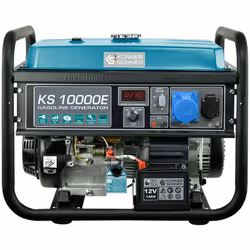 Generatore a benzina KS 10000E potenza massima 8000 W, con avviamento manuale/elettrico, motore EURO-V, 1x16A, 1x32A (230 V), ...