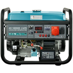 Könner&söhnen - Générateur à essence ' ' 8000 w ks 10000E-3 ats manuale/elettrico/automatico per utenze trifase 400V