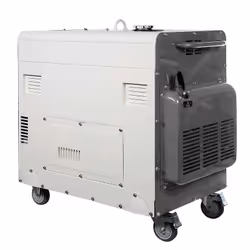 Könner & Söhnen KS 9200HDES-1/3 ATSR gruppo elettrogeno 7000 W 11 L Diesel Acciaio inox - Vista aggiuntiva 5