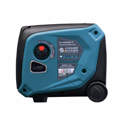 Könner & Söhnen KS 4000IEG S gruppo elettrogeno 3500 W 12 L GPL, Benzina Colore acqua, Nero - Vista aggiuntiva 4