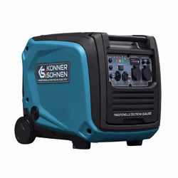 Könner & Söhnen KS 4000IEG S gruppo elettrogeno 3500 W 12 L GPL, Benzina Colore acqua, Nero - Vista aggiuntiva 7