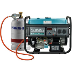 Générateur à essence/gaz "Könner & Söhnen" 4500 W KS 5000E G AVR