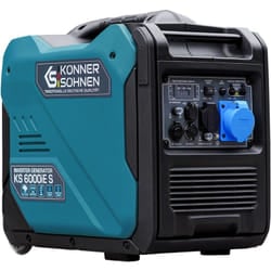 Könner&söhnen - Generatore di inverter a benzina 5500 w ks 6000iE s Manuale/elettrico