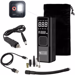 Compressore per auto KS P20 con funzione power bank di Könner & Söhnen® Il compressore per auto KS P20 con funzione power ban ...