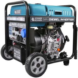 Könner&söhnen - Generatore ks 6100iDЕ atsr diesel con inverter 5000 w / 5500 w Manuale/Elettrico