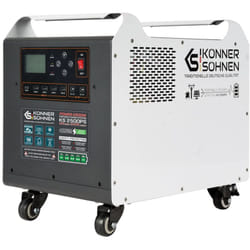 Könner&söhnen - Centrale elettrica portatile 2500 w ks 2500PS, 60 a, 100 Ah/2560 Wh