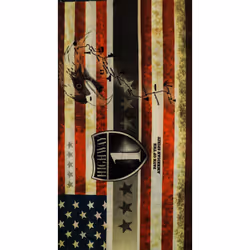 Modeka American Spirit Accessorio multifunzionale, bianco-rosso per uomo