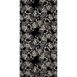 Modeka Skulls Accessorio multifunzionale, nero-grigio per uomo