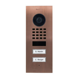 DoorBird D1102V sistema per video-citofono Acciaio spazzolato