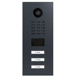DoorBird D2103V sistema per video-citofono Nero