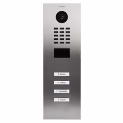 DoorBird D2104V, 10 m, IR, Acciaio inox, IP65, Acciaio inox, Acciaio inox