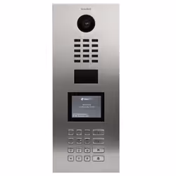 DoorBird D21DKV, 8,89 cm (3.5"), 10 m, IR, Acciaio inox, IP65, Acciaio inox
