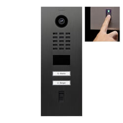 DoorBird D2102FV sistema per video-citofono Acciaio inox, Titanio