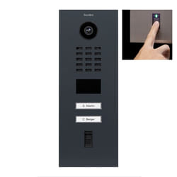 DoorBird D2102FV sistema per video-citofono Acciaio inox, Titanio