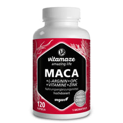 Vitamaze Maca + L-Arginina Opc Vitamina Zinco Capsule 105,6 g