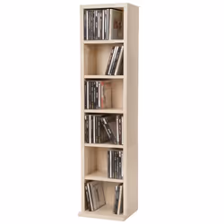 TecTake 401699 scaffale MDF, Plastica Marrone