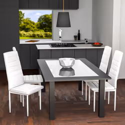 TecTake 401850 sedia da ristorante e da sala da pranzo
