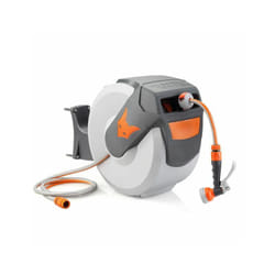 Fuxtec - Avvolgitubo automatico da parete con tubo flessibile 20 m FX-WSA20