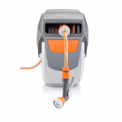 FUXTEC B-FX-WSA30 avvolgitubo da giardino Automatico Nero, Grigio, Arancione - Vista aggiuntiva 5